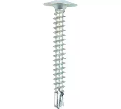 Саморез KRANZ 1182-4232-1 с прессшайбой ПШС сверло 4.2х32, упаковка поставщика (6 000 шт.)