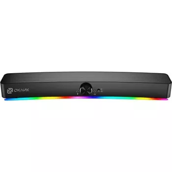 Саундбар Oklick OK-534S 2.0 10Вт черный (1879666)