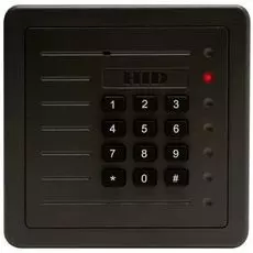 Считыватель HID ProxPro Keypad со встроенной клавиатурой, интерфейс Wiegand, до 20см, 10-28.5 В DC, 120 мА