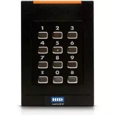 Считыватель HID RPK40 SE INDALA с клавиатурой, черный. Работает с картами iClass, iClass SE и INDALA