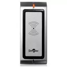Считыватель Smartec ST-PR040MF расстояние считывания 3..6 см, карты MIFARE, интерфейс Wiegand 34, 10...14 В, 40 мА, -30...+60°C