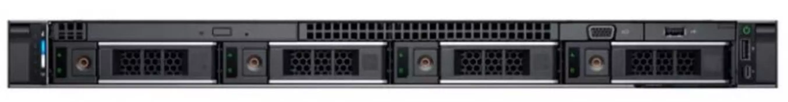 Сервер Dell PowerEdge R440 PER440RU1-14 2x5222 2x16Gb 2RRD x4 1x14Tb 7.2K 3.5" NLSAS DVD H730p+ iD9En 5720 1G 2P 2x550W w/o OS Conf 1