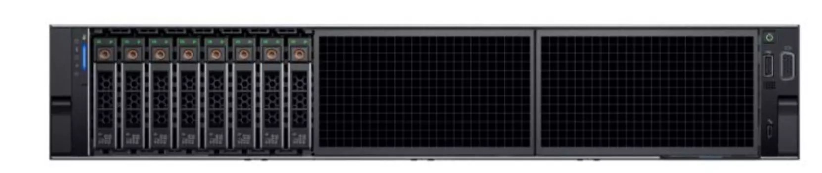 Сервер Dell PowerEdge R550 2U/ 8 LFF/ 1xHS/ PERC H755/ 2xGE/ OCP 3.0/ noPSU/ 4xLP/ IDRAC9 Ent/ noTPM/ 5xstd fan/noDVD/ Bezel noQS/ Sliding Rails/ 1YWA