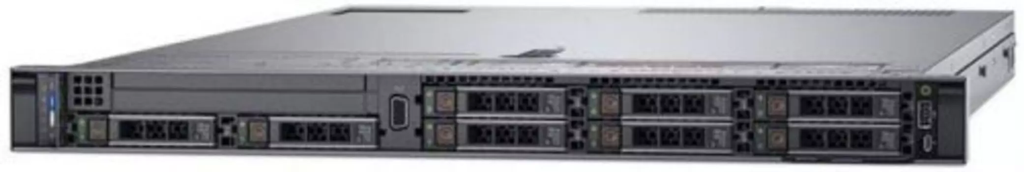 Сервер Dell PowerEdge R640 1U/8SFF/4210R/16GB/H750 LP/2,4TB 10K SAS/4xGE/2x750w/RC4, 2xLP/5 std/iDRAC9 Ent/Bezel noQS/Sliding Rails/CMA/3YPSNBD