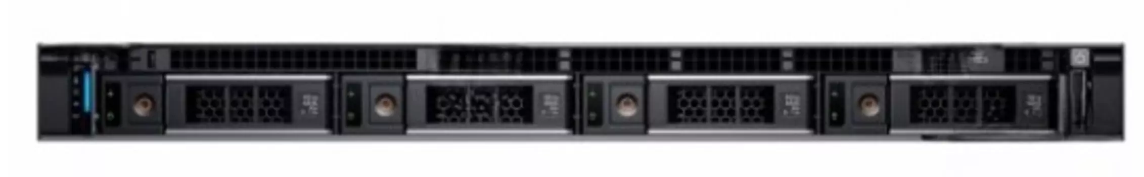 Сервер Dell PowerEdge R660xs 1U/4LFF + 2SFF/1xHS/PERC H755/2xGE/noPSU/3xLP/1xOCP/7xPerfFan/noDVD/IDRAC9 Ent/Bezel/rails noCMA