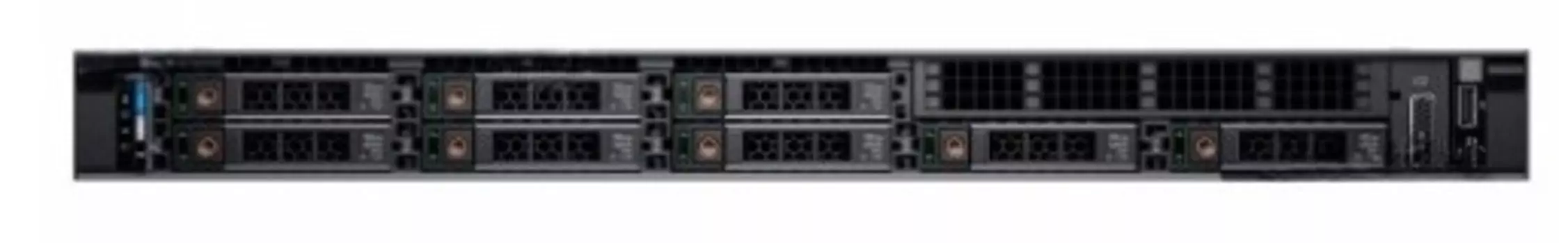 Сервер Dell PowerEdge R660xs 1U/8SFF/1xHS/PERC H755/2xGE/noPSU/3xLP/1xOCP/7xPerfFan/noDVD/IDRAC9 Ent/Bezel/rails noCMA