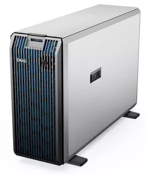 Сервер Dell PowerEdge T350 1U/ 8LFF/ E-2336/ 1x16Gb UDIMM/PERC H355/1x4Tb SATA HDD/ 2xGE/Bezel/noDVD/iDRAC9 Enterprise/TPM/SlidingRails/2x600W