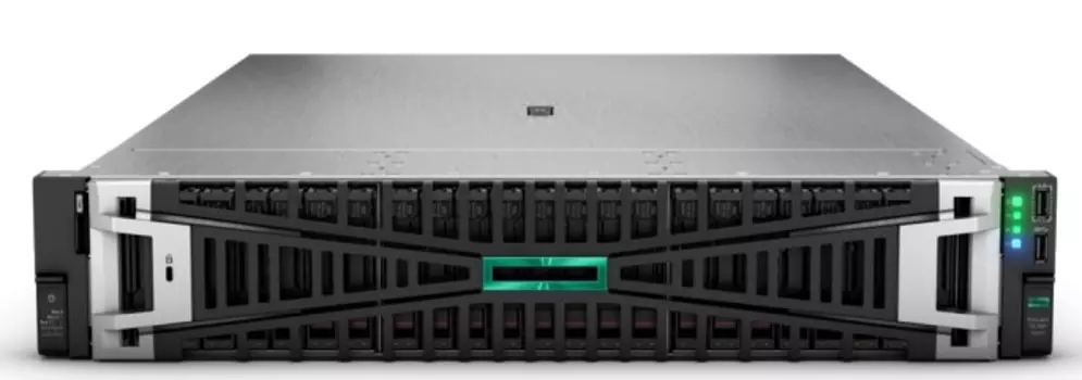 Сервер HPE DL380 Gen11 P52560-421 4410Y (2.0GHz-30MB) 12-Core (2 max) / 1x32GB (DDR5-4800) RDIMM / MR408i-o (4Gb) / HP-SATA (8/24 SFF max) / 4x1Gb BAS