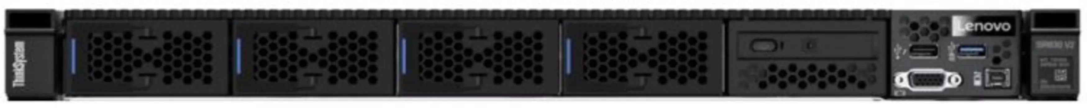 Сервер Lenovo SR630 1U 8SFF(no backplane) 2хXeon 6226R (2.9GHz 16C 150W) /8х16GB/2xM.2 240GB SATA/1x16 PCIe/2x16Gb FC/4x10Gb SFP+ LOM,2хSR Trans,2xLR
