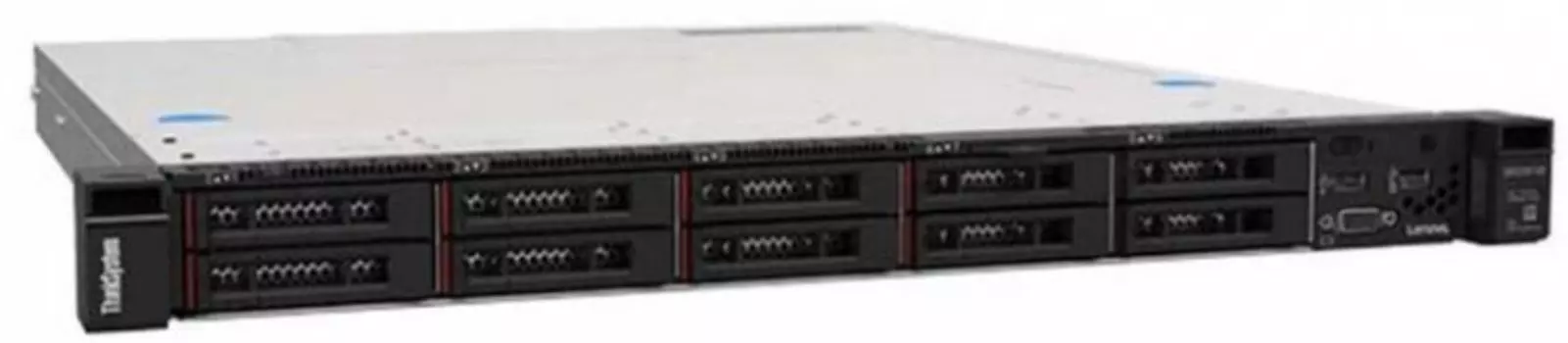 Сервер Lenovo ThinkSystem SR250 V2 7D7QS1MH00 Xeon E-2334 (4C 3.4GHz 8MB Cache/65W), 1x16GB, O/B, 2.