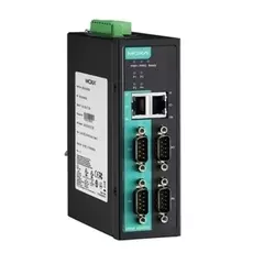 Сервер MOXA NPort IA5450AI-T 4-port RS-232/422/485 advanced, DB9, dual 10/100BaseT(X), Isolation