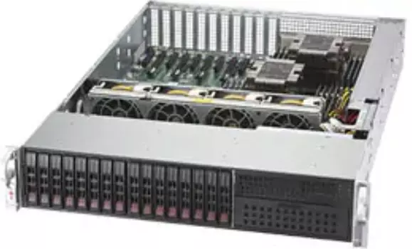 Сервер Supermicro SYS-2029P-TXRT_1004 SuperServer 2U 2029P-TXRT 2*6238R/12*8GB/2*Seagate 2.5" 2.4TB/2*100GbE 623106AN-CDAT/7*AOC-STG-i4S/AOC-SGP-i4/AO