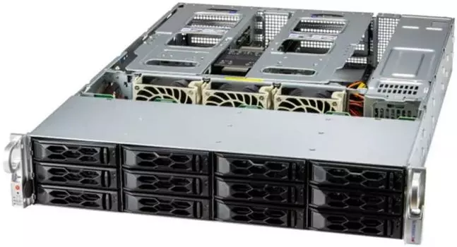 Сервер Supermicro SYS-521C-NR SuperServer 2U 5418N/2*64GB/SSD 960GB/2*1GB/SFT-DCMS-SINGLE/1st config