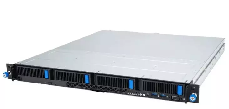 Серверная платформа 1U ASUS RS300-E12-PS4/3F/WOS/WOA/WON/WOM/WONCRD/WORCRD/EU WOCPU/WOM/WOGPU/Z (LGA1700, Intel C262, 4*DDR5 (4400), 8*SATA 6G RAID, 3