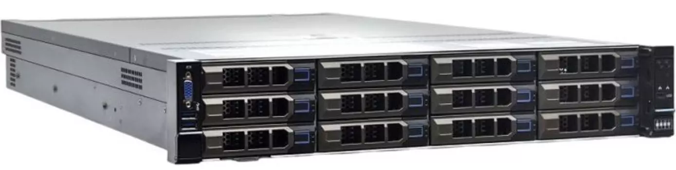 Серверная платформа 1U HIPER R2-P121610-08 (2*LGA3647, C621, 16*DDR4 (2933), 10*2.5" SATA/SAS, 2*Glan, 2*800W, 2*VGA, 4*USB 3.0)