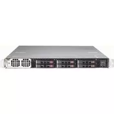 Серверная платформа 1U Supermicro SYS-1019GP-TT (3647, C621, 8xDDR4, 6x2.5" HS, 2x10GE, 1400W,Rail)