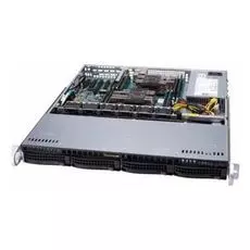 Серверная платформа 1U Supermicro SYS-6019P-MT (2x3647, C621, 8xDDR4, 4x3.5" HS, 2xGE, 500W,Rail)