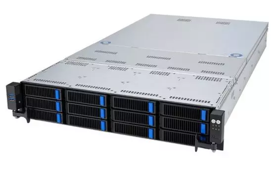 Серверная платформа 2U ASUS RS720-E11-RS12U (2*LGA4677, C741, 32*DDR5 (4800), 12*2.5" NVMe/SATA/SAS HS, 2*M.2, 2*PCIE, 2*10Glan, Mlan, 2*2600W, VGA, 4