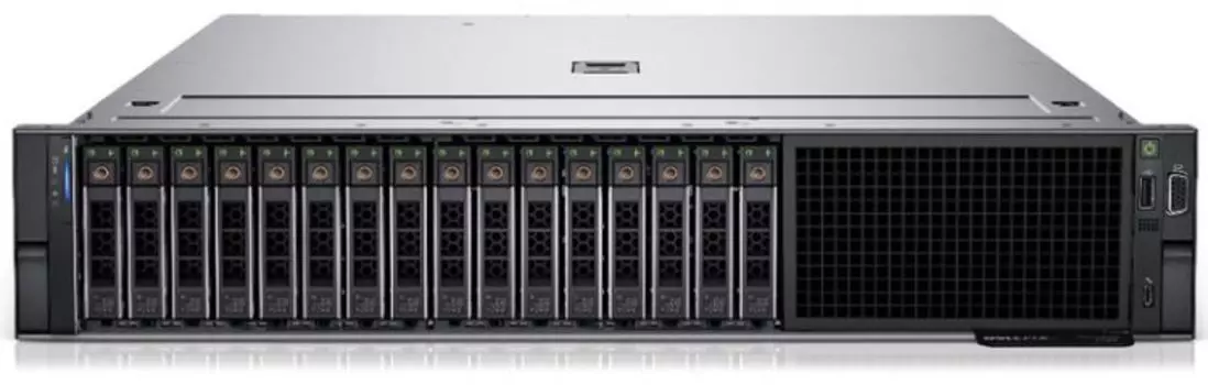 Серверная платформа 2U Dell PowerEdge R750 (up to 16x2.5" Drives) 2x Xeon Gold 6348 (2.6G, 28C, 235W), 4x 32GB RDIMM 3200, 2x 480GB SSD SATA Read Inte