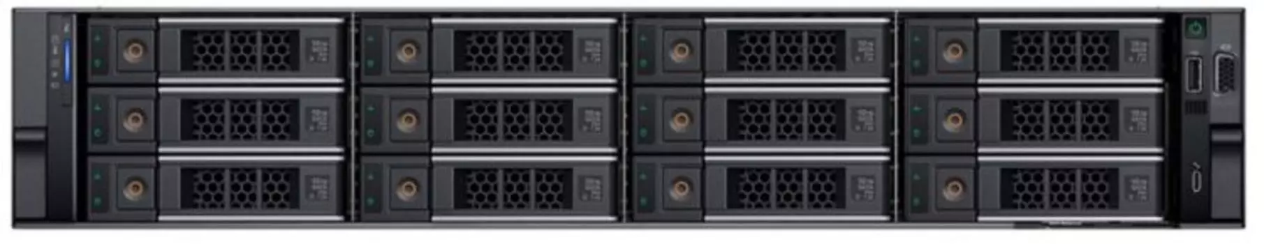 Серверная платформа 2U Dell PowerEdge R750xs 12x3.5"/ 2xGold 6326 2.9G, 16C/ 2x16GB RDIMM 3200/ 1x480 SATA SSD RI / H745/ iDRAC9 Ent/ 6LP Riser/57414