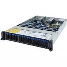 Серверная платформа 2U GIGABYTE R282-Z91 2*SP3, 32*DDR4(3200), 24*2.5" SATA/SAS HS, 2*2.5" SATA/SAS HS, M.2, 8*PCIE, 2*Glan, Mlan, 4*USB 3.0, VGA, 2*1