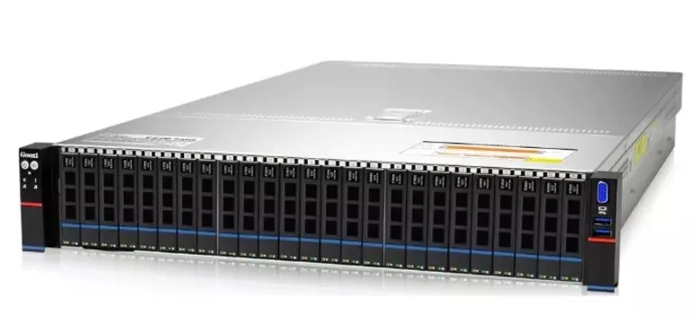 Серверная платформа 2U Gooxi SL201-D25RE-G3 0.95.002.0174 2*LGA4189, C621A, 32*DDR4 (3200), 25*2.5" SATA/SAS, 2*2.5" rear SAS/SATA, 2*2.5" rear NVMe,