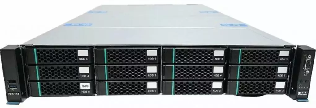 Серверная платформа 2U HIPER R2-T222412-08 (2*LGA3647, C621, 24*DDR4 (2933), 12*3.5" SATA/SAS, 2*2.5" SATA/SAS, M.2, 2*Glan, 2*800W, 2*VGA, 4*USB 3.0)