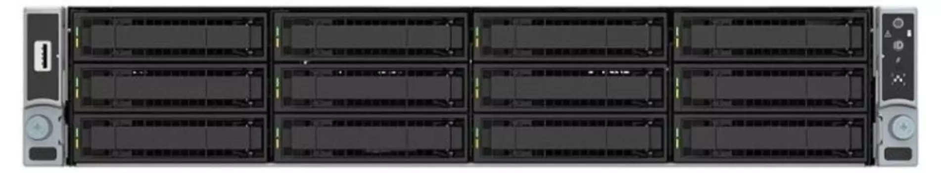 Серверная платформа 2U Intel R2312WFTZSR (2*LGA3647,C624,24*DDR4 ECC REG,12*HS HDD 2.5/3.5",6*PCI-E,2*10Glan,Glan,1300W)