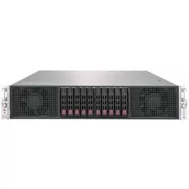 Серверная платформа 2U Supermicro SYS-2029GP-TR (2x3647, C621, 16xDDR4, 8x2.5" HS,6xPCI-e 16x, 1xSIOM, 2x2000W,Rail)