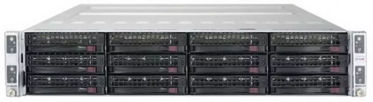 Серверная платформа 2U Supermicro SYS-6029TP-HTR 4xNode:(2x3647, C621,16xDDR4, 3x3.5" HS), 2x2200W,Rail