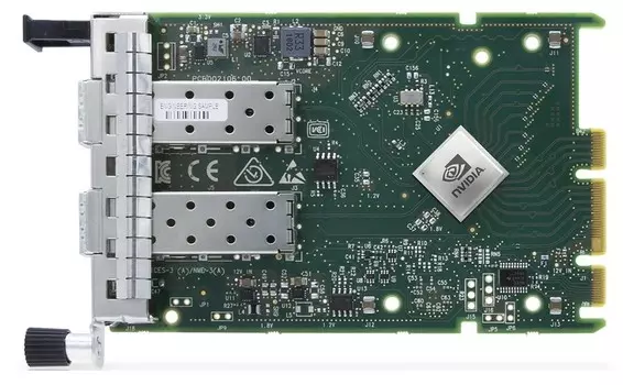 Сетевая карта MELLANOX TECHNOLOGIES MCX631432AN-ADAB 25GbE OCP3.0, with Host Management, Dual-port SFP28, PCIe 4.0 x8, No Crypto