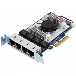 Сетевая карта QNAP QXG-5G4T-111C четырехпортовая 5 GbE RJ-45, PCIe Gen3 x4