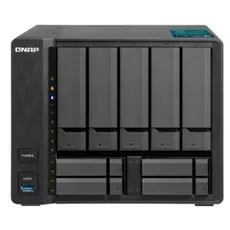 Сетевое хранилище QNAP TVS-951X-8G 9-Bay NAS, Intel Celeron 3865U dual-core 1.8 GHz , 8GB DDR4 (2 x 4GB) SODIMM RAM ( 2 slots, max 32GB), 5 x 3.5"" an