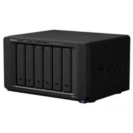 Сетевое хранилище Synology DS1621+ 6x3.5/2.5" HDD/SSD SATA (2xNVMe), RAID 0/1/5/6/10/JBOD, 4xGbLAN, 3xUSB3.2, 2xeSATA, без HDD