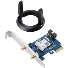 Сетевой адаптер ASUS PCE-AC58BT WI-FI 802.11ac + BT, 300 + 1173 Mbps PCI-E Adapter, антенна