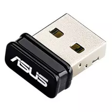 Сетевой адаптер ASUS USB-N10 NANO Wi Fi 802.11b/g/n, 150 Мбит/с, USB