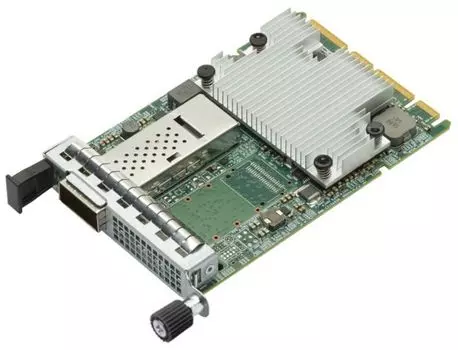Сетевой адаптер Broadcom BCM957504-N1100G NetXtreme N1100G 1x100GbE (100/50/25/10GbE), PCIe 4.0 x16, QSFP56, BCM57508, OCP 3.0, Ethernet Adapter, OEM