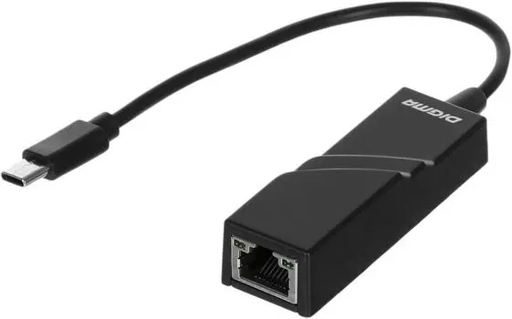 Сетевой адаптер Digma D-USBC-LAN100 USB Type-C