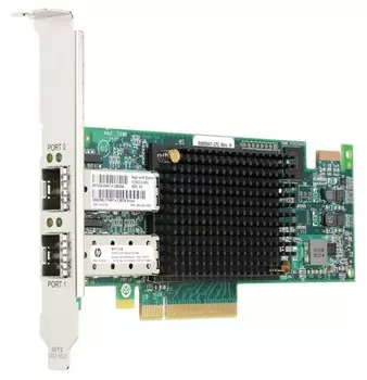 Сетевой адаптер HPE 853011-001 SN1100Q 16Gb Dual Port Fibre Channel Host Bus Adapter, new, pulled, no package (P9D94A)
