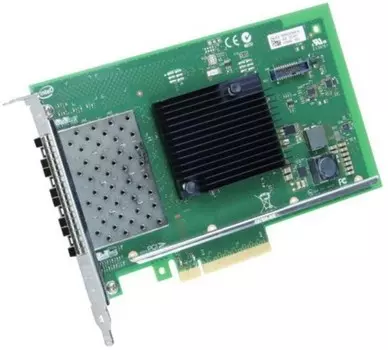 Сетевой адаптер Intel X710-DA4 10Gb Quad Ports SFP+, open optics, transivers no included, LP and FH brackets included, bulk