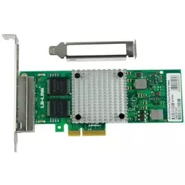 Сетевой адаптер LR-LINK LREC9714HT PCIe x4, 4 порта 10/100/1000BaseT, поддержка iSCSI, PXE, QoS, WOL, VLAN, Virtualization, управление SNMP, RMON