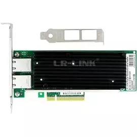 Сетевой адаптер LR-LINK LREC9802BT двухпортовый медный 10 Гбит/с Ethernet PCIe x8 (на базе Intel X540