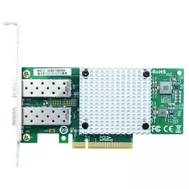 Сетевой адаптер LR-LINK LREC9812BF-2SFP+ HH/HL x8, 2*1000Base-X/10GBase-X