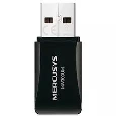 Сетевой адаптер Mercusys MW300UM Wi-Fi 300Mbps, 802.11b/g/n, USB2.0