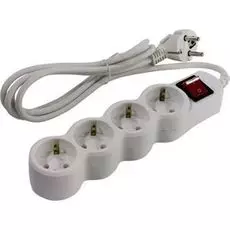 Сетевой фильтр 5bites SP4W-150 4S/3*0.75MM2/5M/white