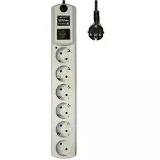 Сетевой фильтр Most HPw 5м (6 розеток) белый (коробка) 479625