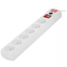 Сетевой фильтр Most LR 1.7 м (6 розеток) белый 578421