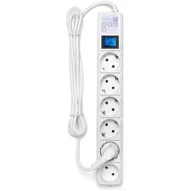 Сетевой фильтр Power Cube SPG(5+1)-16B-5М 5 м 6 розеток (белый) 16А/3,5 кВт