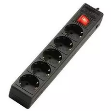 Сетевой фильтр Sven Optima Base 215 5,0 м (5 розеток) черный