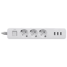 Сетевой фильтр Xiaomi Mi Power Strip (3-outlet, 3 USB) XMCXB04QM